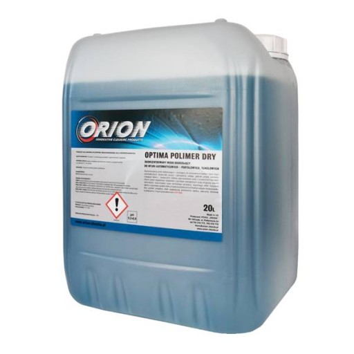 ORION Polimer Dry 20л ПОЛИМЕРНЫЙ ВОСК ДЛЯ АВТОМОЙКИ