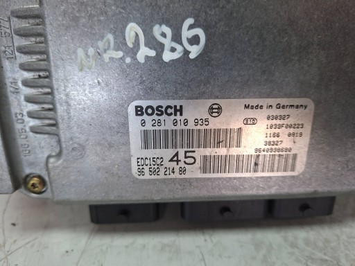 control unit of the engine 0281010935 9640938680 9650221480 PEUGEOT CITROEN 2.0 HDI