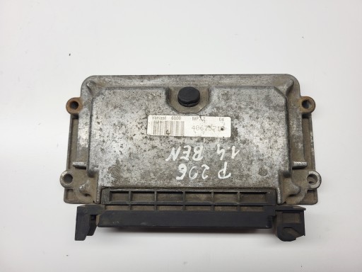 Ordinateur Unité de contrôle Moteur PEUGEOT 206 1.4 B 0261206216 9632693980