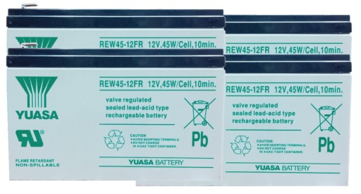 Apcrbc59 rbc 59 #59 акумуляторна батарея yuasa ups apc 4x rew45-12fr 12v 8ah