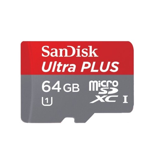 Karta SANDISK 64GB micro SDXC ULTRA PLUS 64GB U1