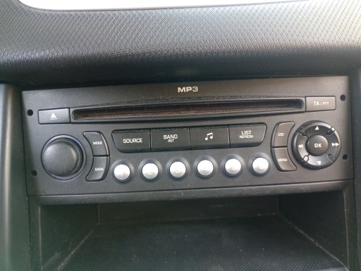 RADIO original CD missing code Peugeot 207 06-13