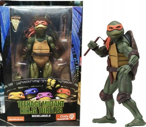 Figúrka TMNT 1990 SDCC Monster Edition luxus 18CM