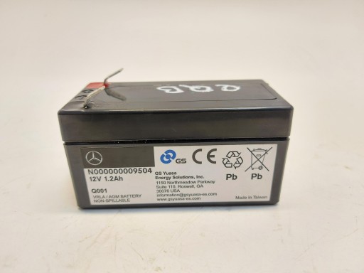 Mercedes EQB 250+ X243, w247 2025r. Batterie Supplémentaire N000000009504