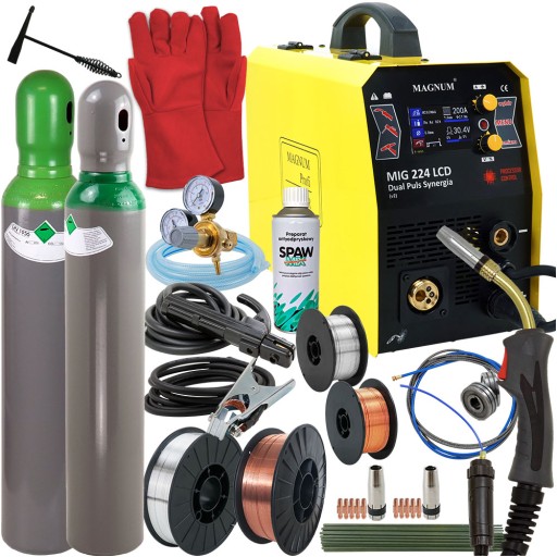 Зварювальний апарат MIGOMAT Magnum MIG 224 Synergia Alu 200A