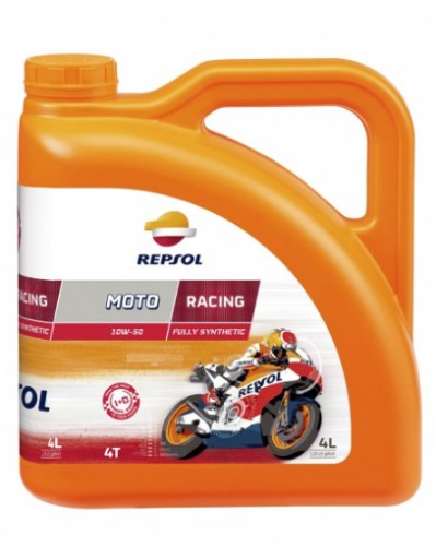 Моторна олива REPSOL 4T MOTO RACING 10W50 4L SYN.