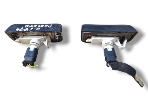 light lighting of the rear signs rejestracyjnej Peugeot Partner 2 B9 2012