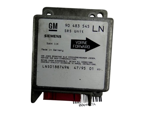 SENSOR airbag OPEL CORSA B 90 483 545