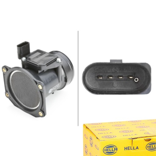 8ET 009 - Витратомір повітря HELLA для VW GOLF IV 1,6