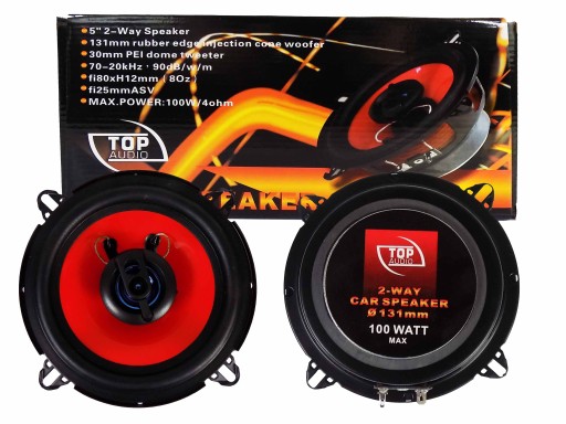 ТОП АУДИО КОЛОНКИ 130 ММ ДЛЯ АВТОМОБИЛЯ АВТОМОБИЛЯ 13 СМ