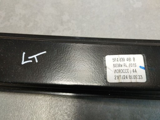 Cupra Formentor window regulator left rear part 5FA839461B