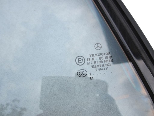 window rear rear part right Mercedes CL W216 C216
