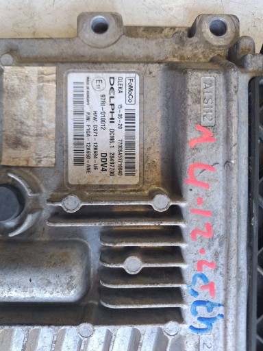 FORD computer control unit of the engine DS71-12B684-UE DELPHI 28497700