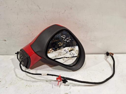 mirror exterior right 96807120XT Peugeot 207 Cabrio 06- 9 PIN