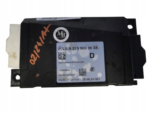 A2139003633 - Mercedes c w205 205 glc 253 eqc 293 g w463 463 модуль зажигания водителя