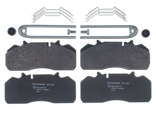 23652014 - ГАЛЬМІВНІ КОЛОДКИ SCHMITZ 29126 WABCO PAN19-1