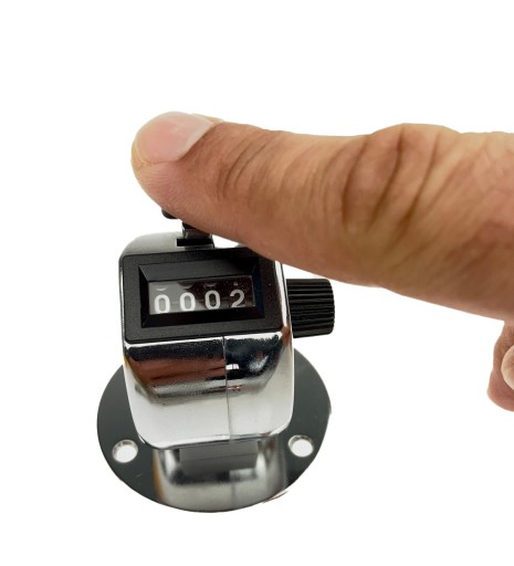 Настольный механический счетчик кликер комбинатор 4 цифры