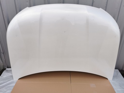 Peugeot 2008 ii lift 23- капот капот капот гарна пряма біла перлина