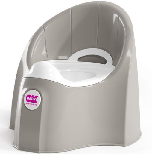 Сірий горщик Okbaby