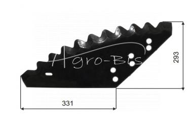 Нож для кормовой машины STORTI Frasto Walker 168000401 527527421