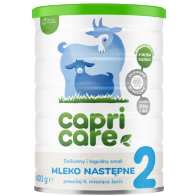 Kozie mlieko Capricare 2 Ďalšie Capri Care 400g