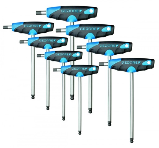 НАБОР УГЛОВЫХ ОТВЕРТОК TORX, ИЗ 7 ПРЕДМЕТОВ. ГЕДОРЕ