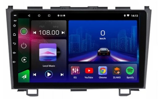 РАДИО GPS ANDROID HONDA CRV 2007-2011 USB BT 16GB