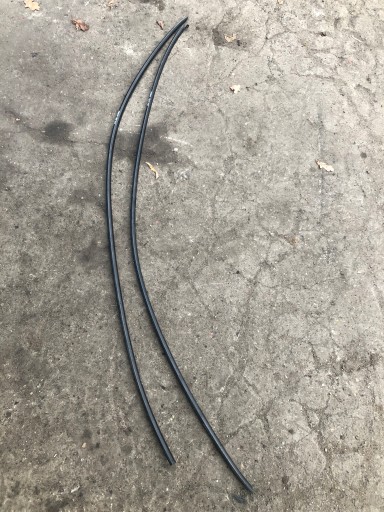 Обшивка кузова A4 B8 седан левая черный матовый