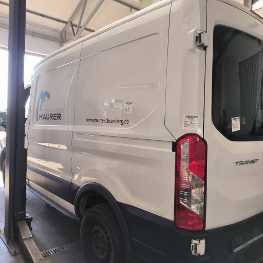 Radhaus Längsträger Kotflügel links heck FROZEN WHITE TRANSIT MK8