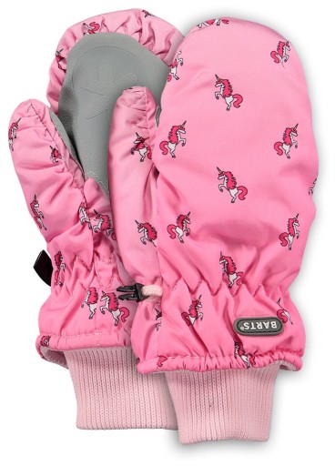 Рукавиці Barts 5 рожеві