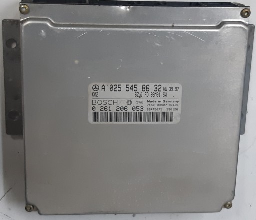 Контроллер двигателя w210 2.4 v6 asr a0255458632