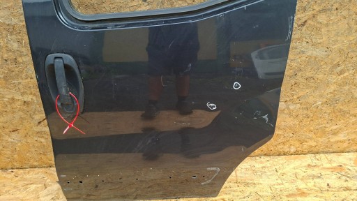 door left sliding FIAT FIORINO NEMO QUBO 2007