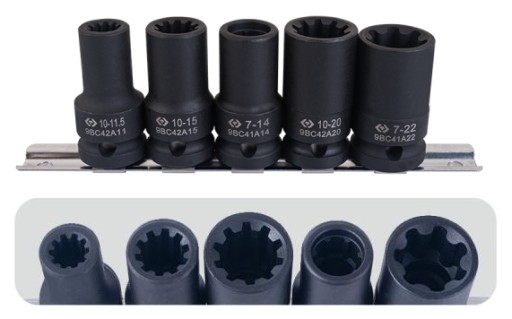 КЛЮЧИ KING TONY ДЛЯ ТОРМОЗНЫХ СУППОРТОВ VW VAG