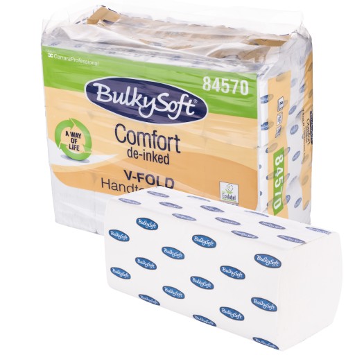 Складные бумажные полотенца V 2 слоя 3000 шт