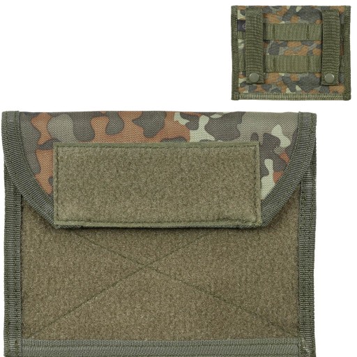 Mfh Pocket Admin Pouch Molle Flecktarn