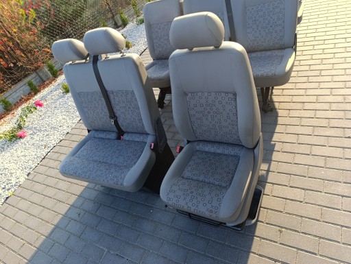 VW T5 T5 LIFT T6 KOMPLET Sièges 9 MIEJSC wzor OX
