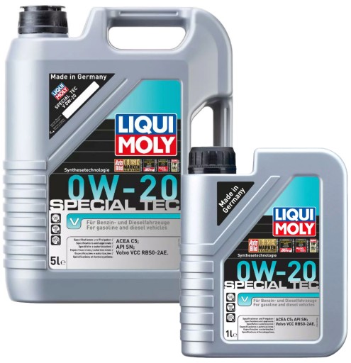 LIQUI MOLY SPECIAL TEC V 0W20 МАСЛО VOLVO C5 6L
