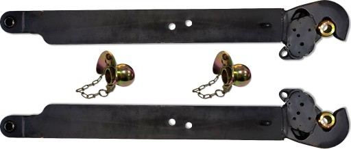 2491.28.1100-C385-2 - 2x сильна бічна тягова балка 1100 C - 385 C385