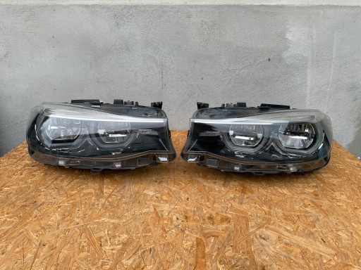 9448179, 9448180 - BMW F34 ЛАМПЫ АДАПТИВНЫЕ ПОЛНОСТЬЮ СВЕТОДИОДНЫЕ ЧЕРНЫЕ ТЕНИ LCI LIFT