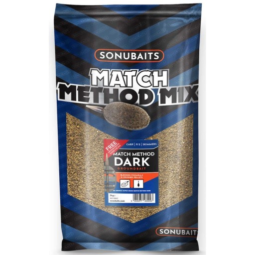 Приманка для коропа Sonubaits 2 кг Match Method Mix Dark