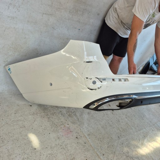 MERCEDES E-KLASA W213 KOMBI HYBRYDA HYBRID 16- bumper rear part rear PDC
