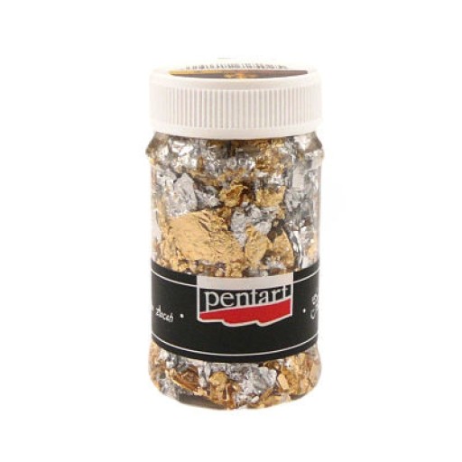 Пентарт пластівці срібло і золото 100 мл