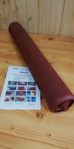 Роликовий гладкий ролик fi 89 x 750 для конвеєра