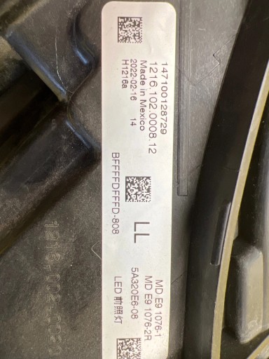 light right BMW 2 G42 M2 G87 Full Led 5A320E6-08