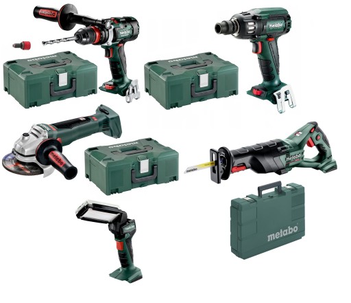 METABO КОМБИНИРОВАННЫЙ НАБОР 5 ИНСТРУМЕНТОВ 18V
