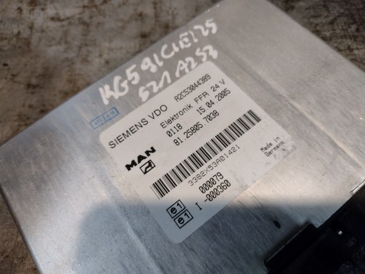 control unit FFR Siemens VDO A2C53044389 81,25805,7038