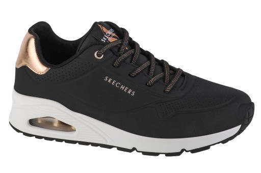 Damskie sneakers Skechers Uno-Shimmer Away 155196-BLK r.39