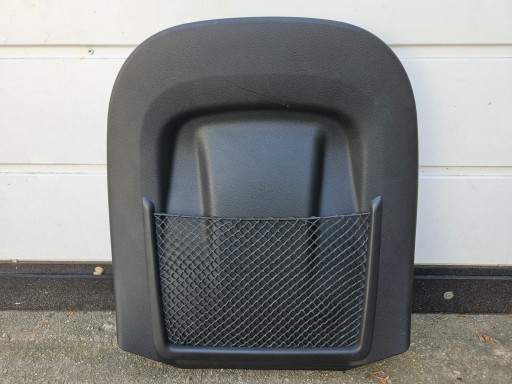 PLECY Blende Abdeckung SITZ Fahrer AUDI A4 B9 8W schwarzer Netztennwand