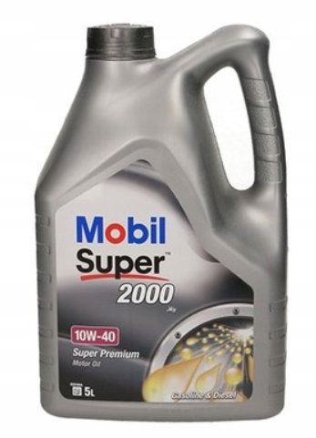 Новое масло MOBIL 10W40 10W-40 5L SUPER 2000 X1