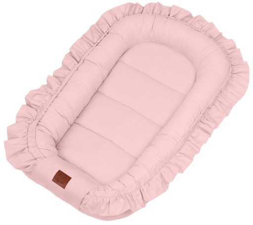 Бавовняний дитячий кокон Infantilo, рожевий, 110х60 див